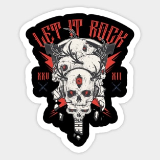 Rockskull Classic Sticker